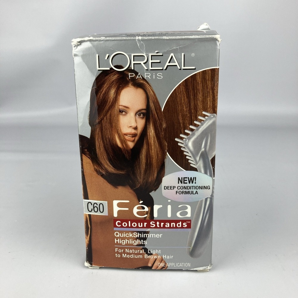 L'Oreal Paris Feria Colour Strands QuickShimmer Highlights C60 Chestnut Changes